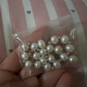 Broken bracelet in 14k real gold and freshwater Pearl  ☝️🌹🤗
